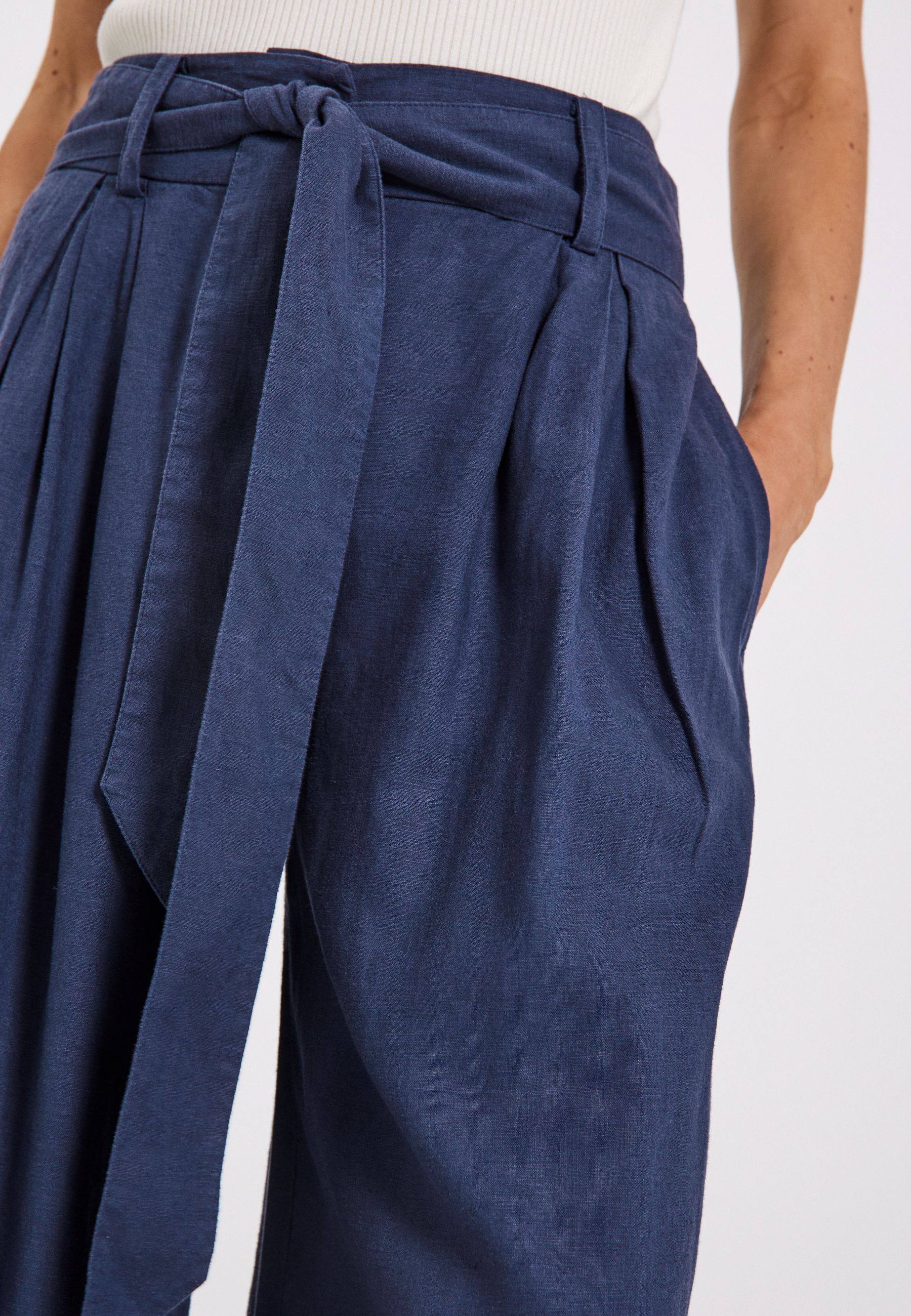 NORR Esma wide pants Pants Navy