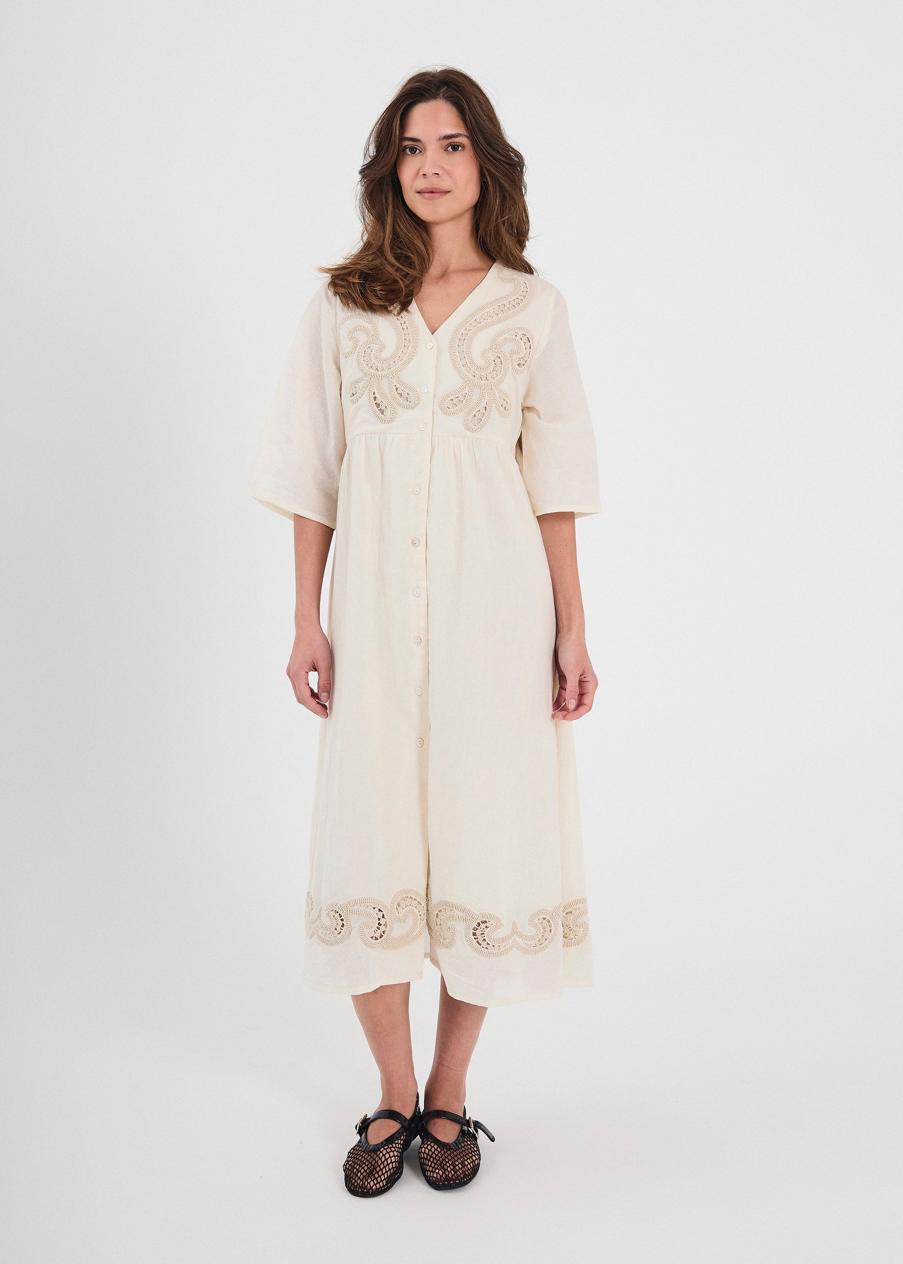NORR Fen dress Dresses Off-white