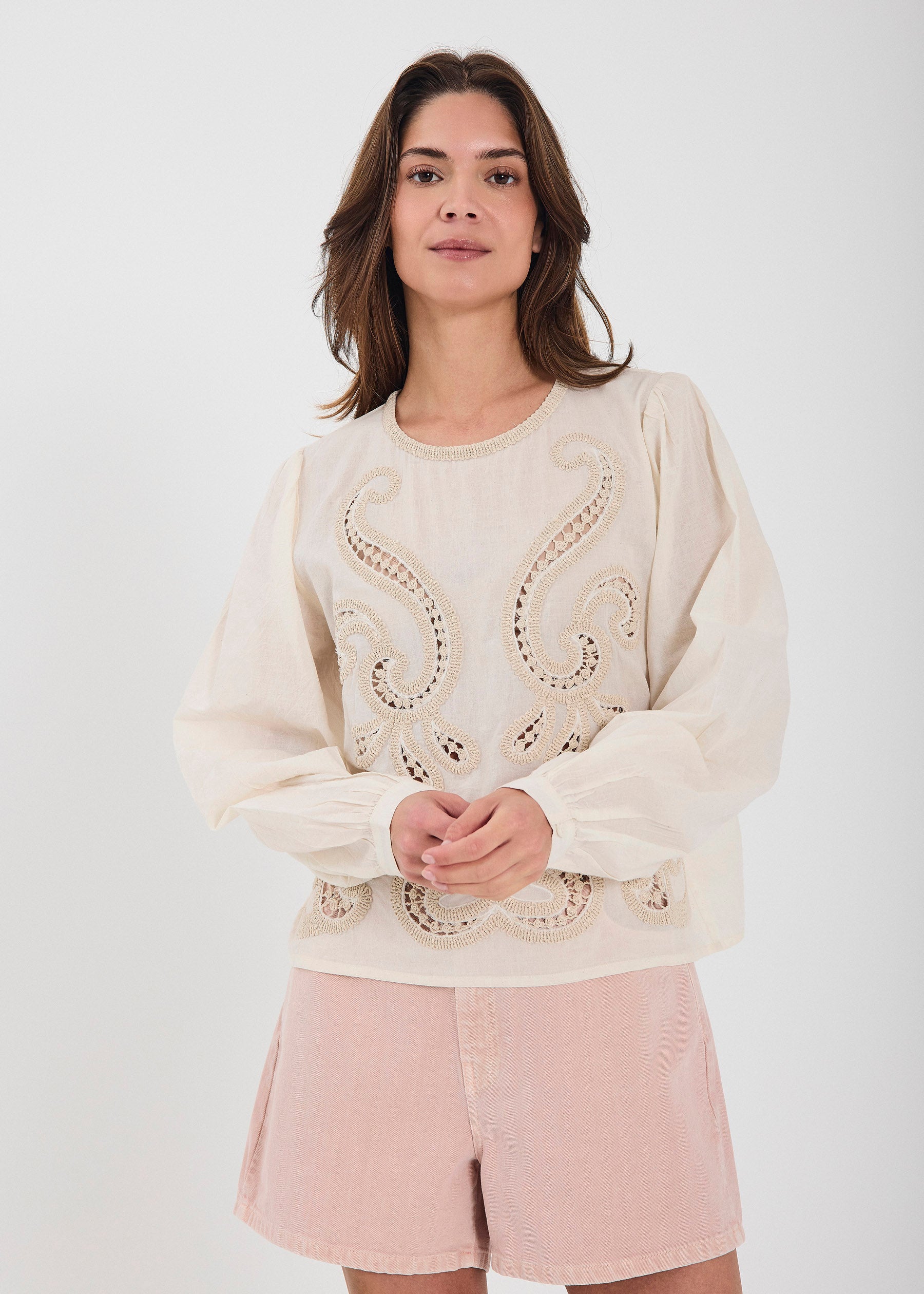 NORR Fen top Tops Off-white