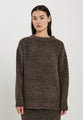 Filine knit top - Dark Brown