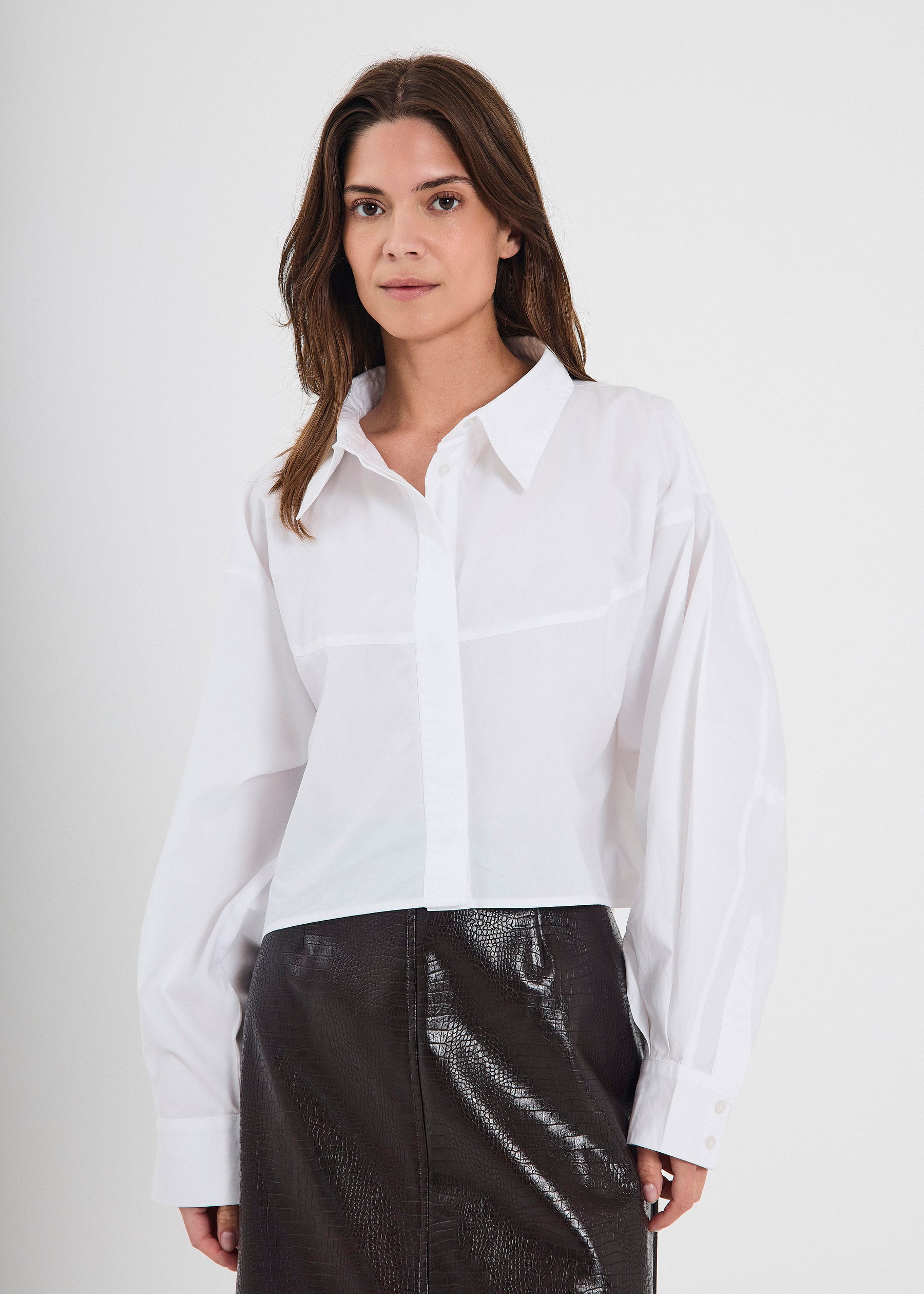 NORR Fraser short shirt Shirts White