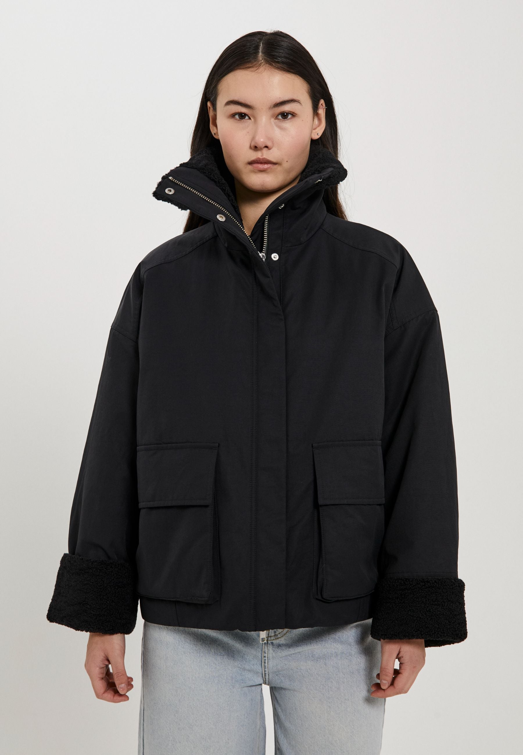 NORR Hjelmer jacket Jackets Black