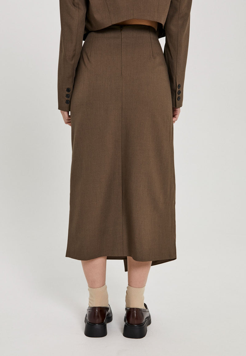 NORR Kamin skirt Skirts Khaki