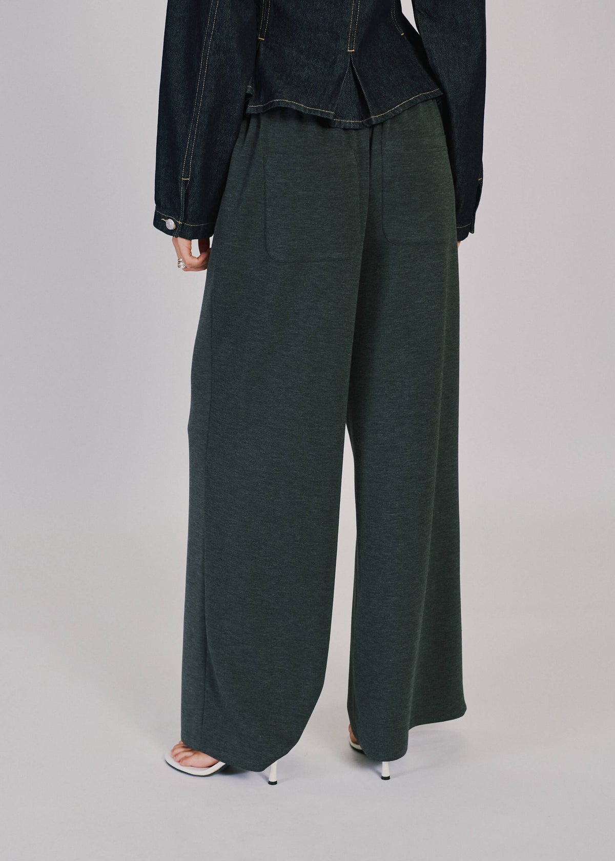 NORR Karla pants Pants Dark grey melange