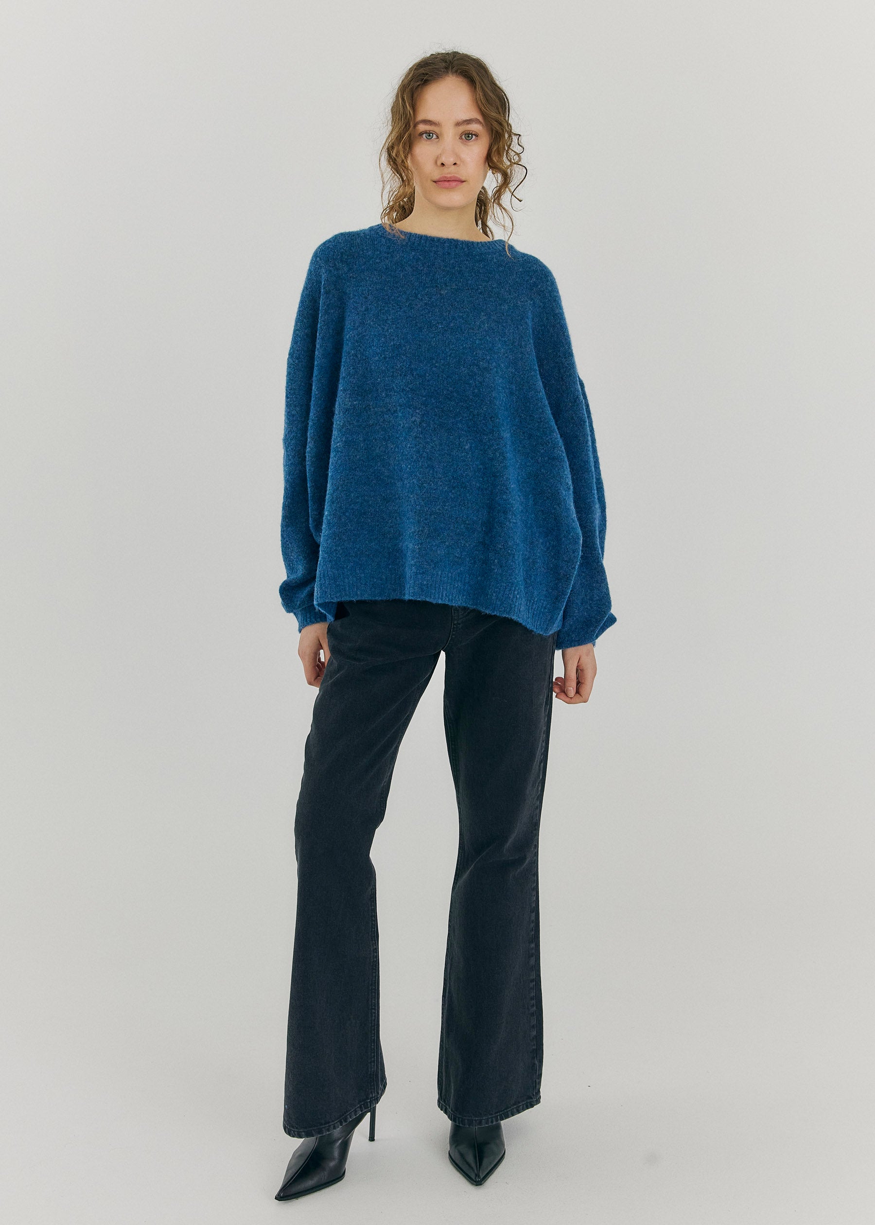 NORR Kenzie bootcut jeans Pants Black washed