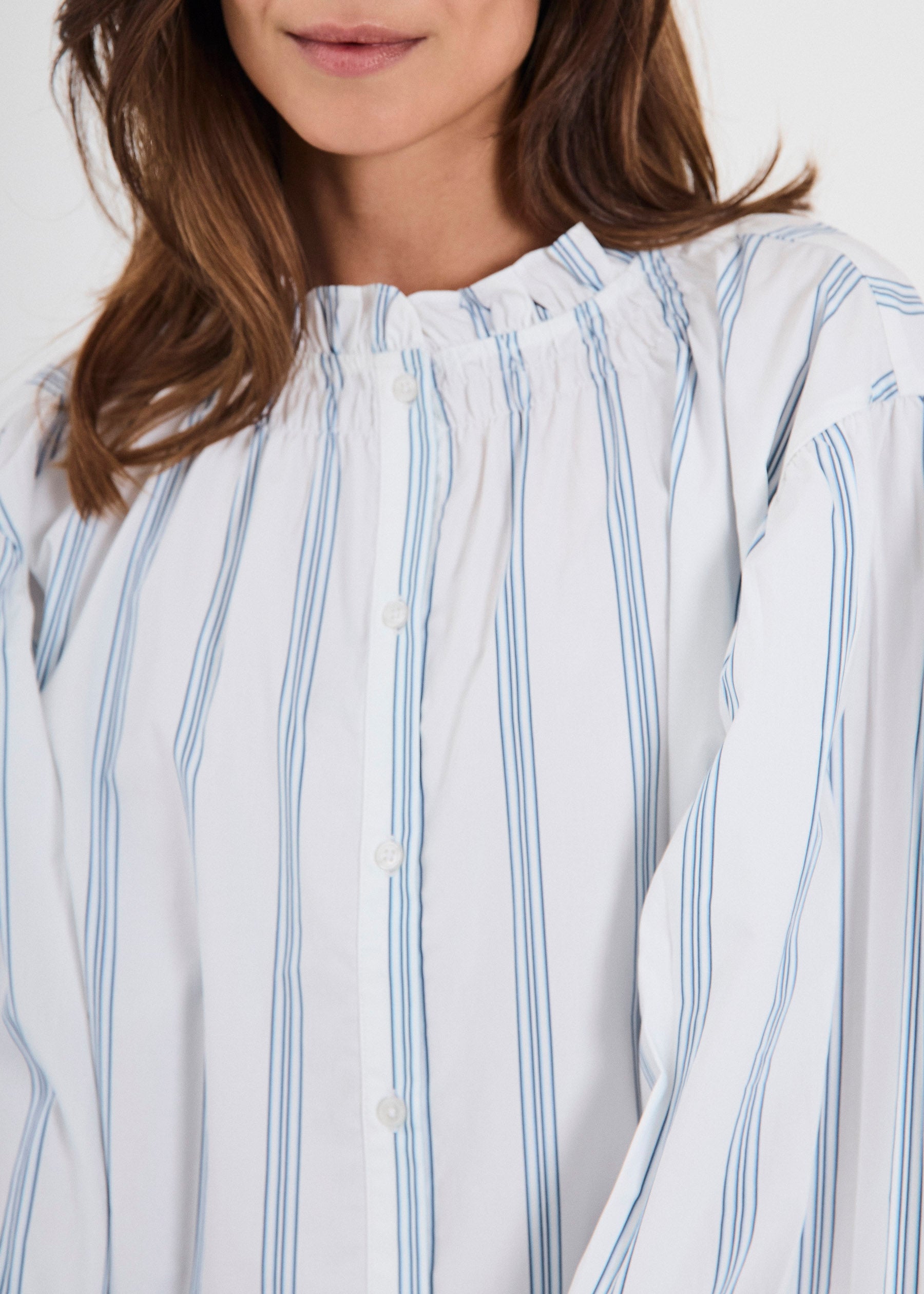 NORR Lilo shirt Shirts White stripe