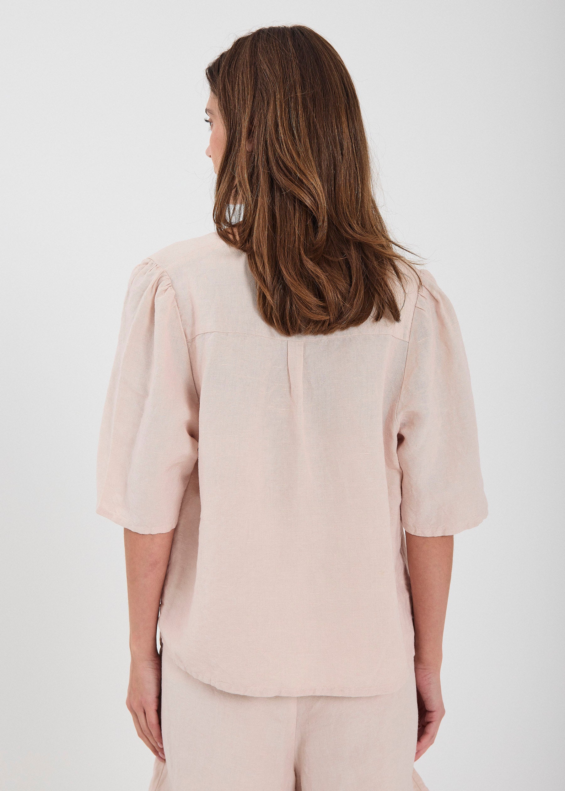 NORR Lineo top Tops Light Rose