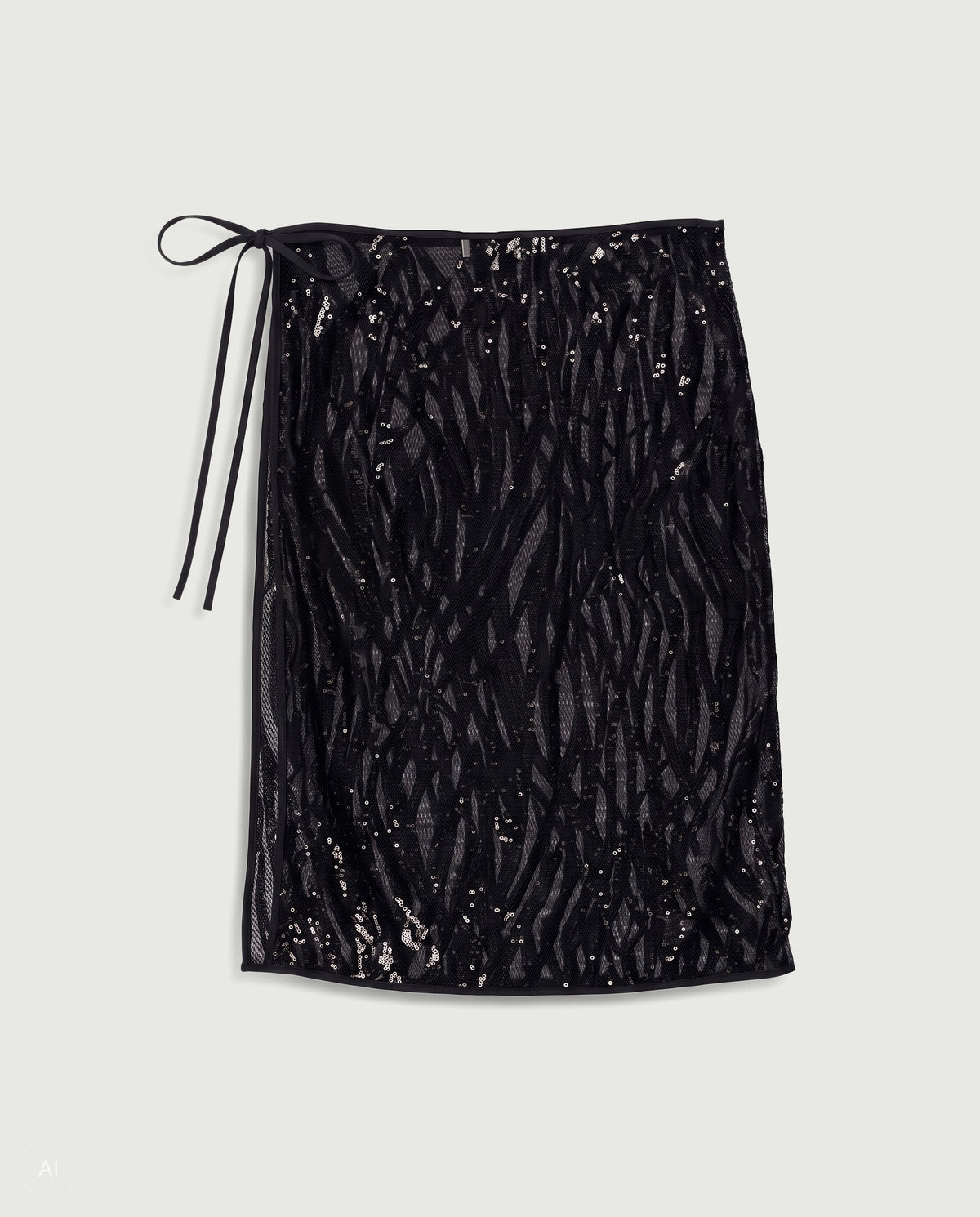 NORR Luna wrap skirt Skirts Black