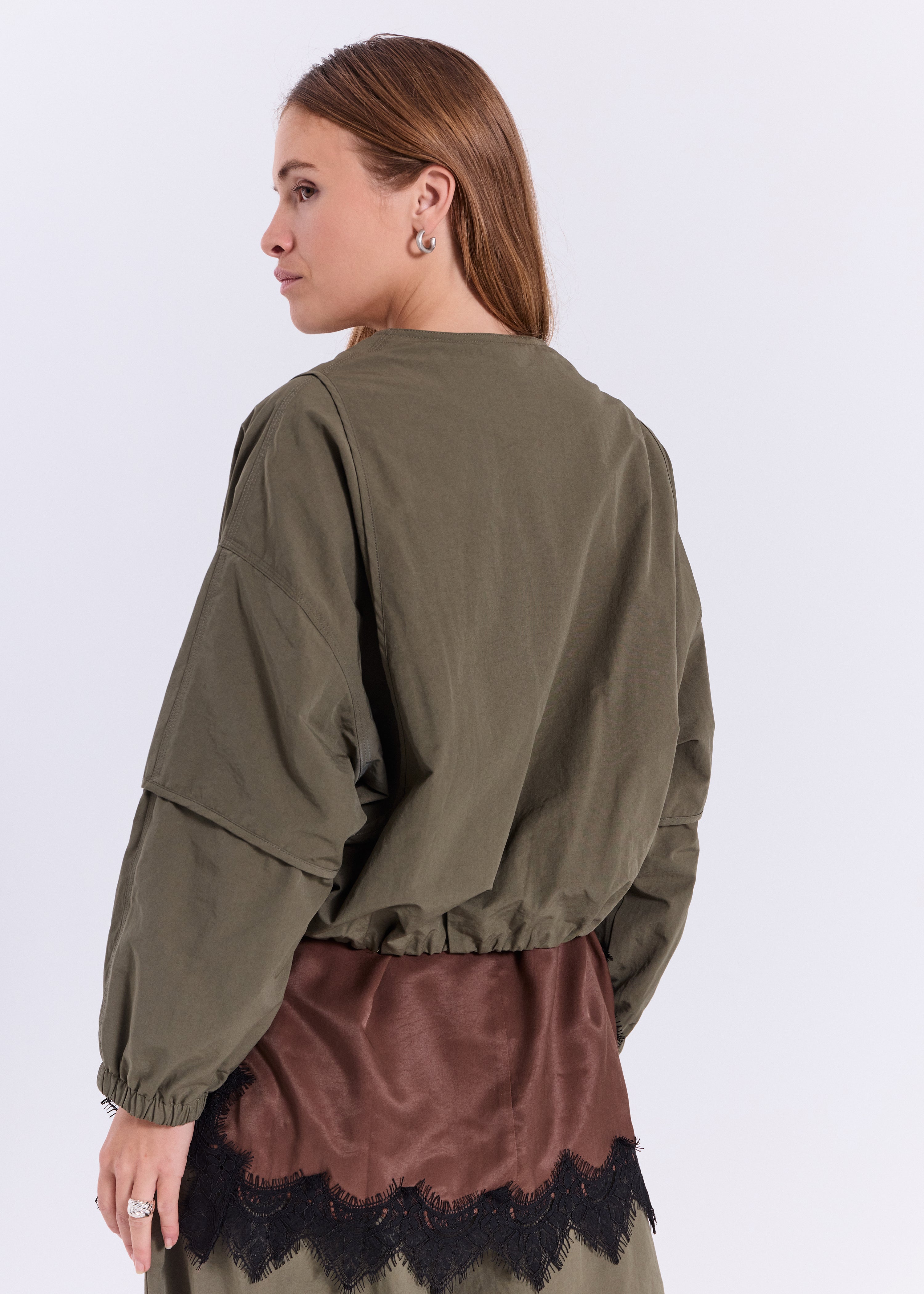 NORR Mikka light jacket Jackets Dark green