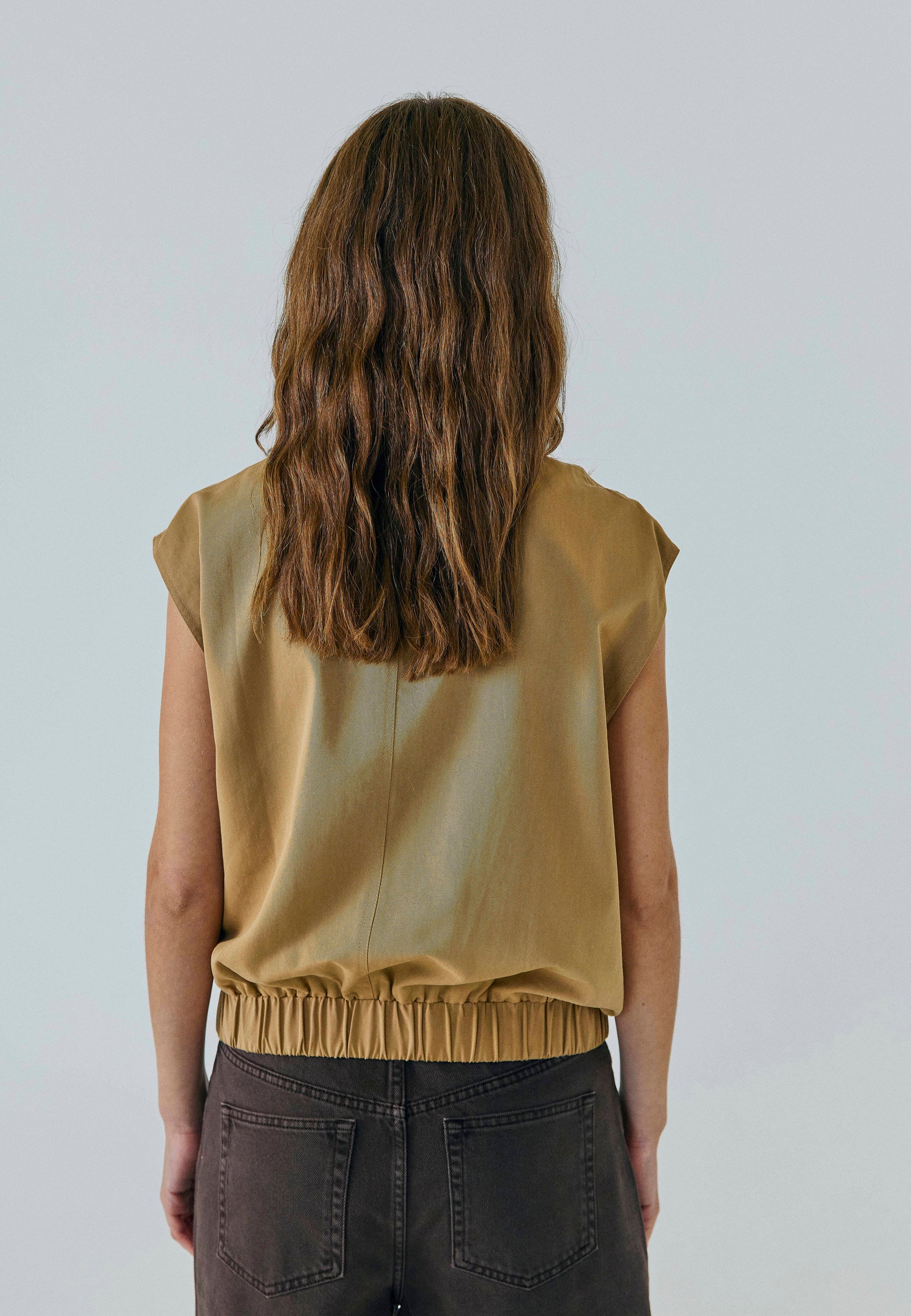 NORR Mille waistcoat Waistcoats Beige