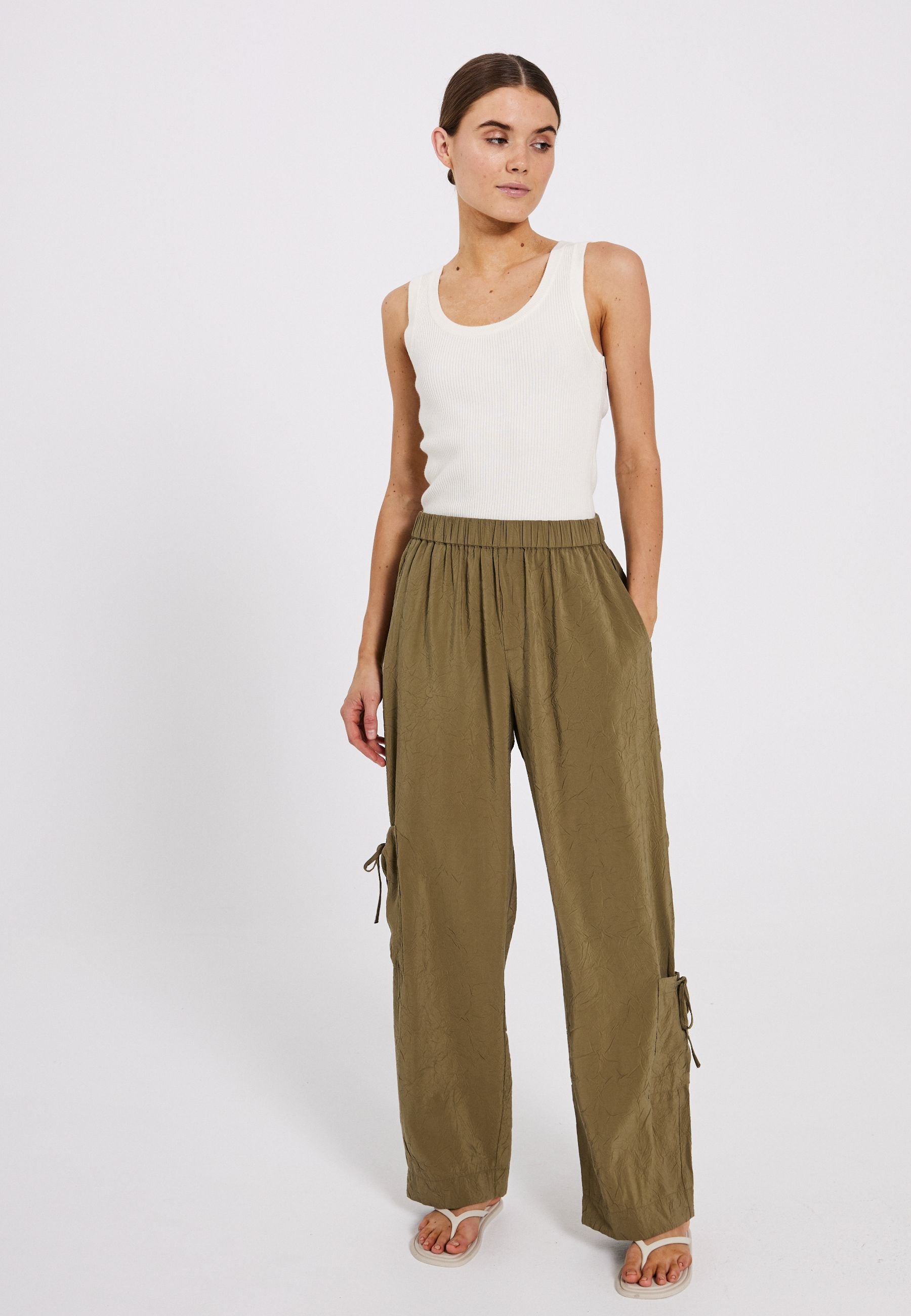 NORR Moa pants Pants Olive