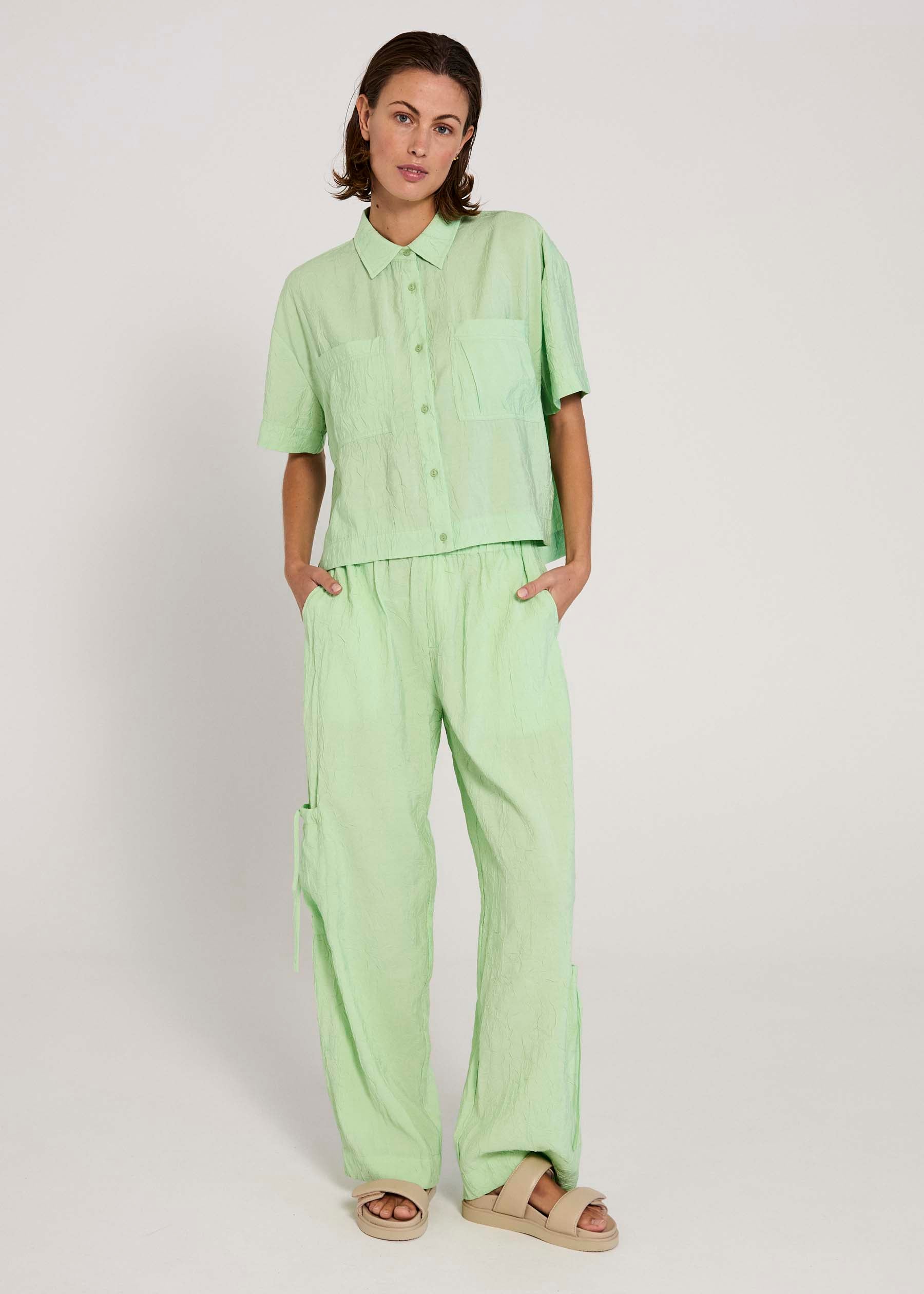 NORR Moa pants Pants Pistachio