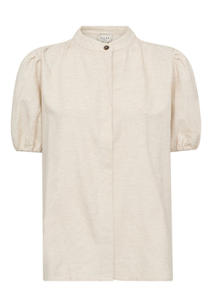 NORR NO-Linea SS shirt Shirts Beige