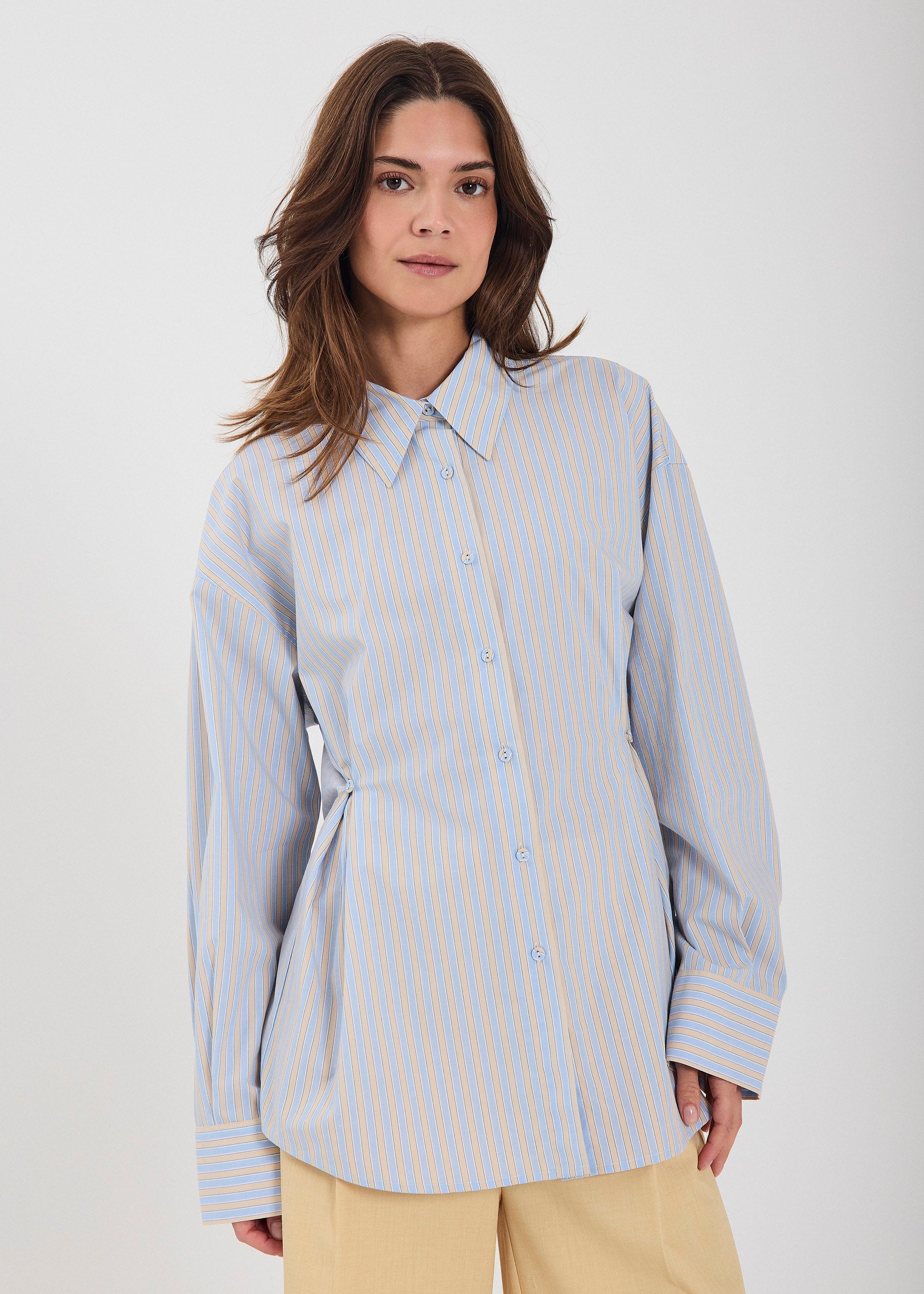 NORR Nanna shirt Shirts Straw