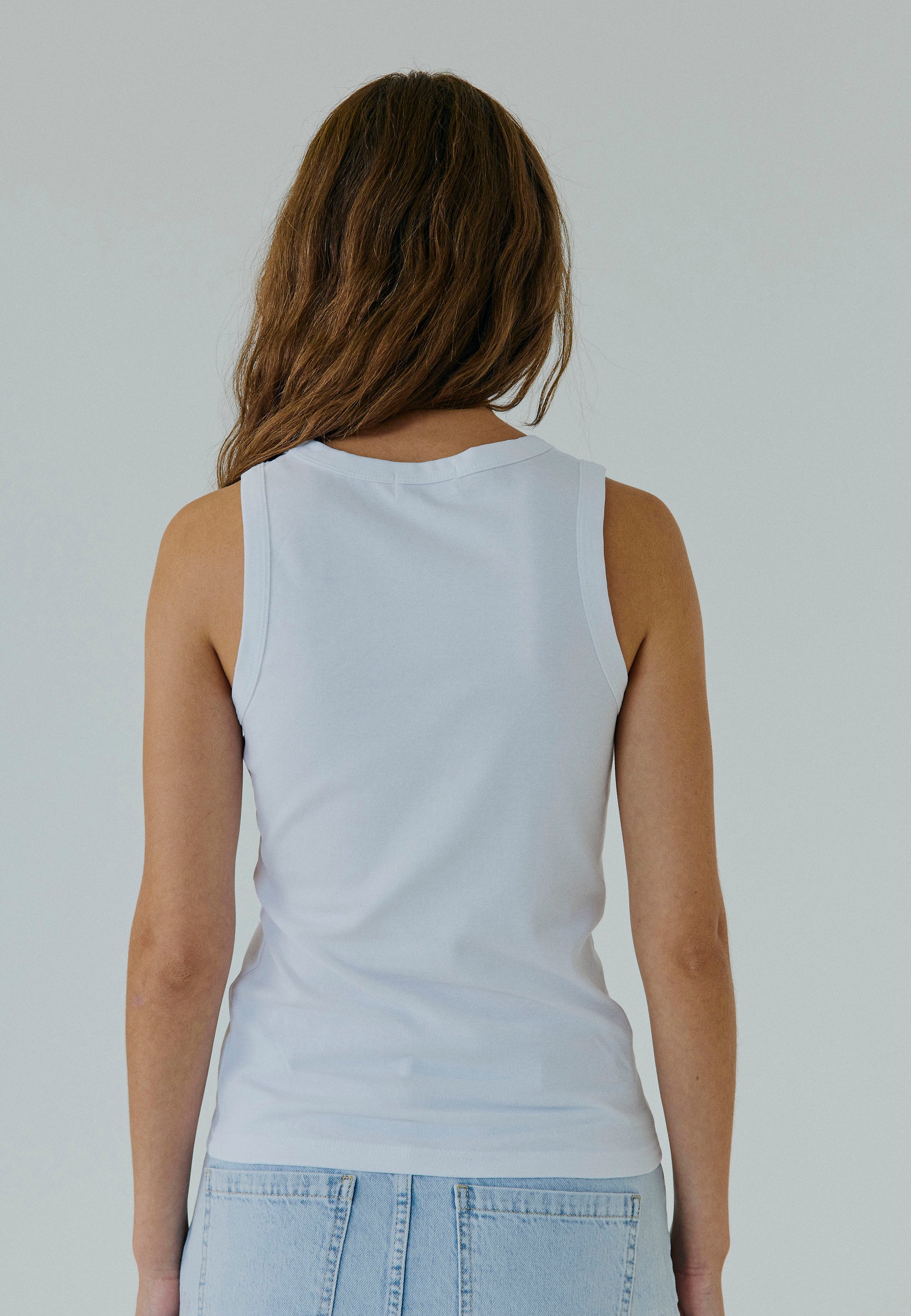 NORR Nelly tank top Tops White