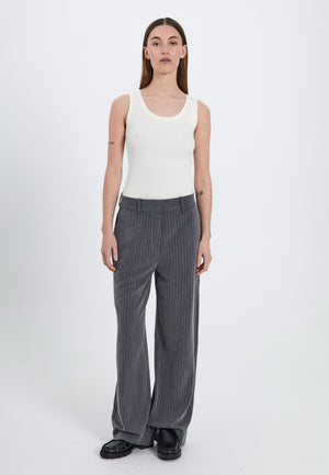 NORR Neo pinstripe pants Pants Grey pinstripe