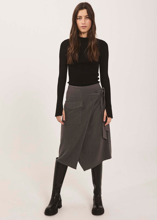NORR Neo skirt Skirts Dark grey
