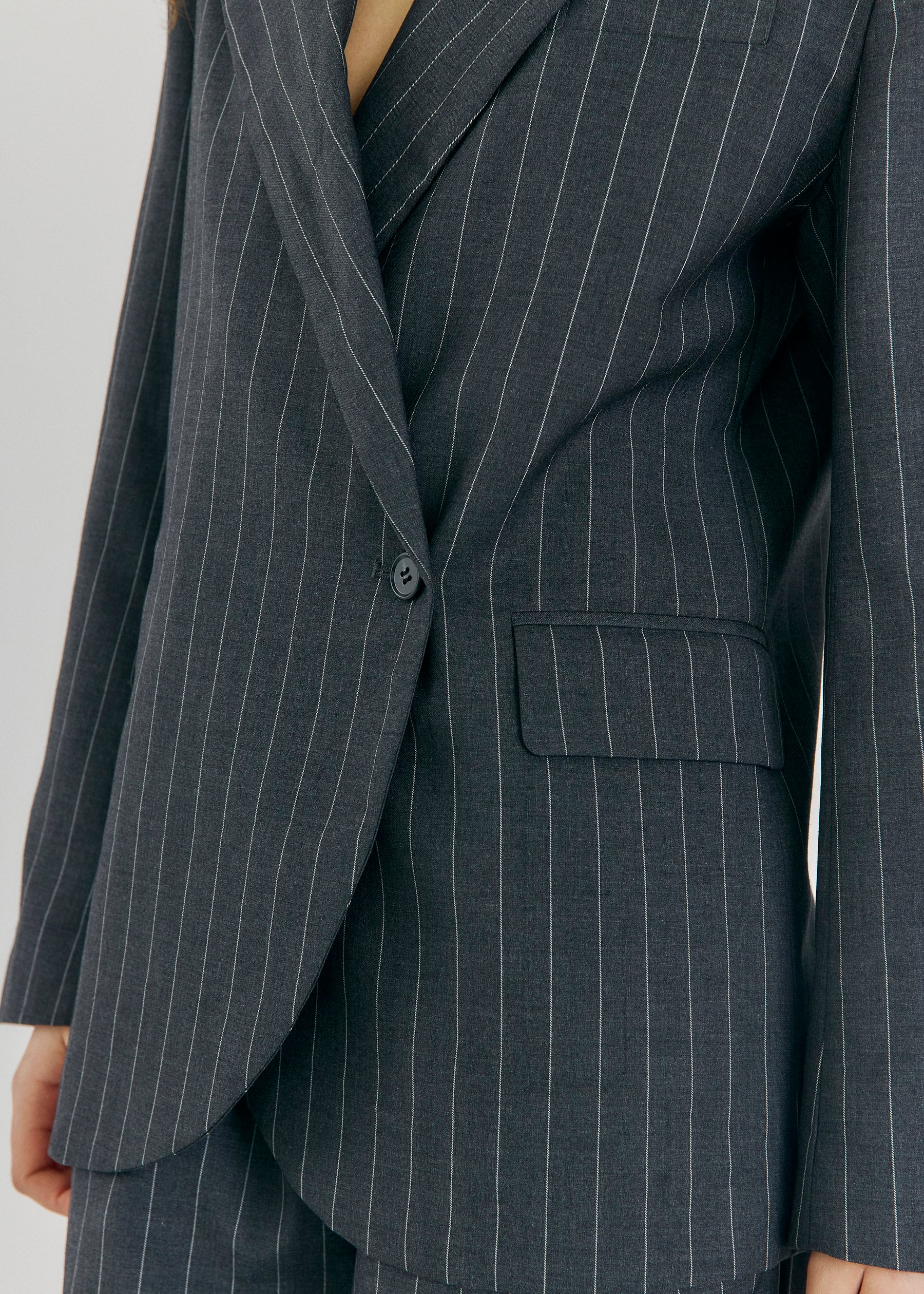 NORR Novia blazer Blazer Grey melange