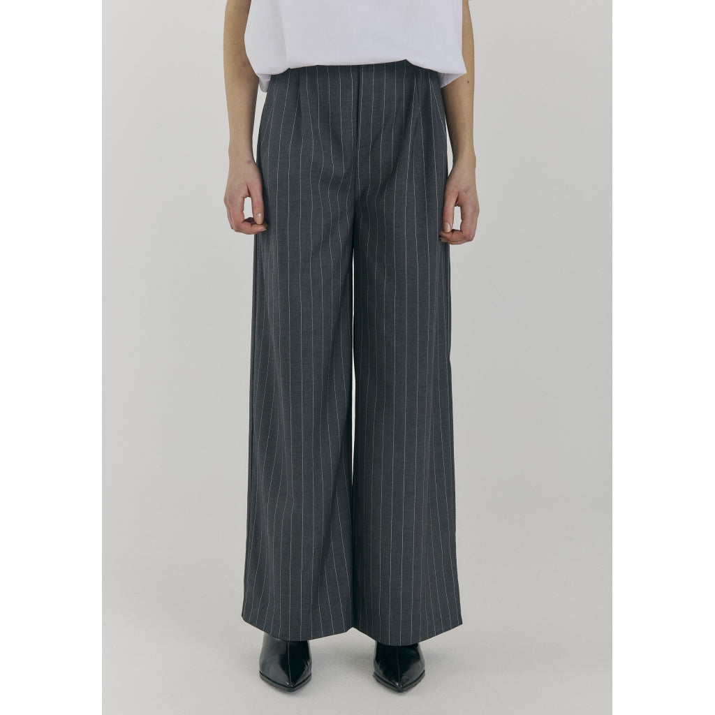 NORR Novia pants Pants Grey melange