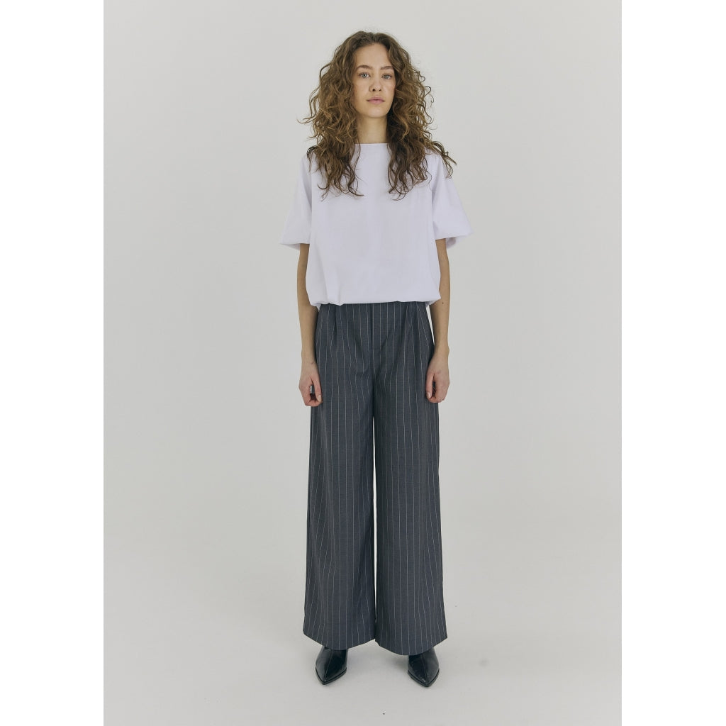NORR Novia pants Pants Grey melange