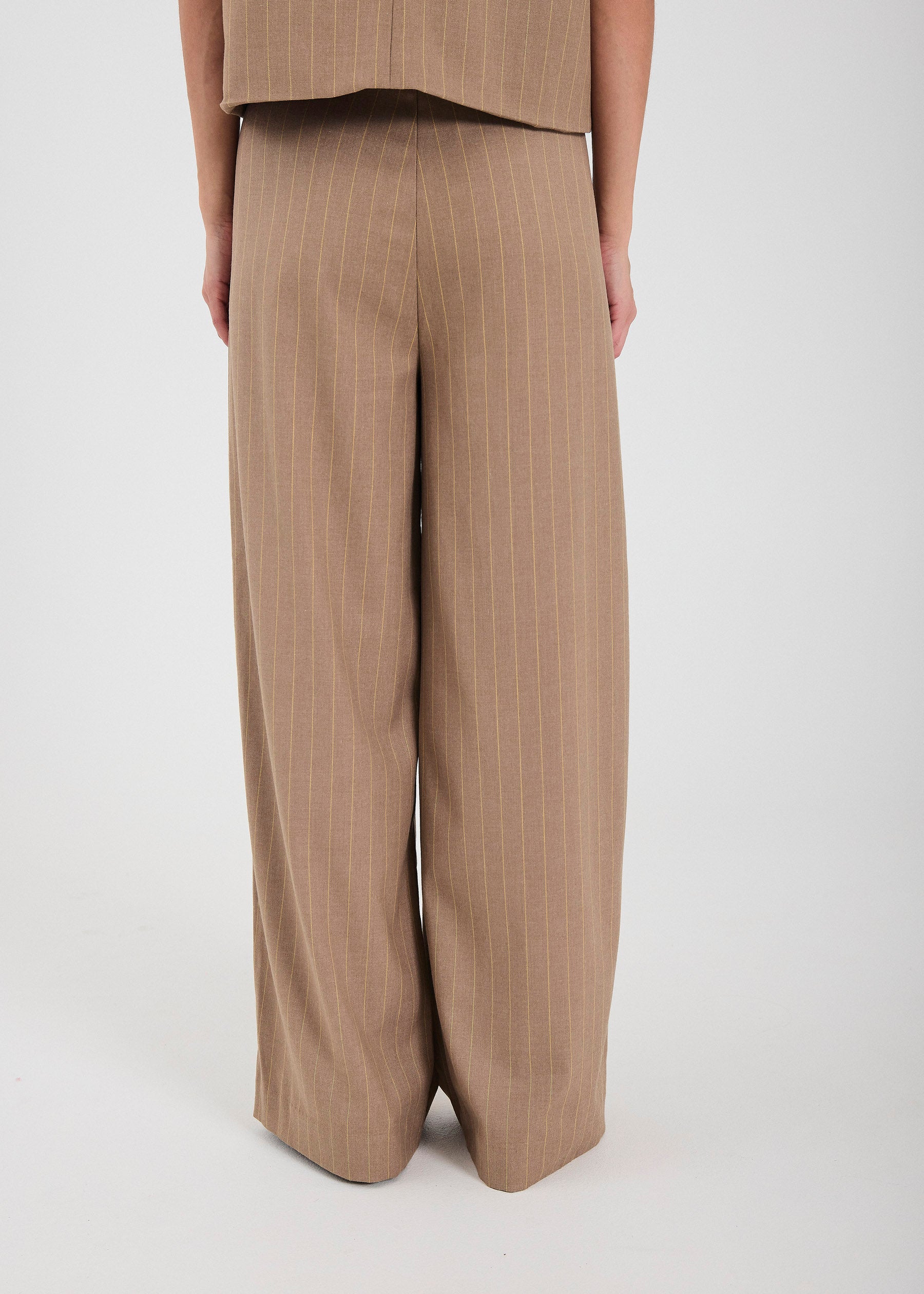 NORR Novia pants Pants Yellow stripe