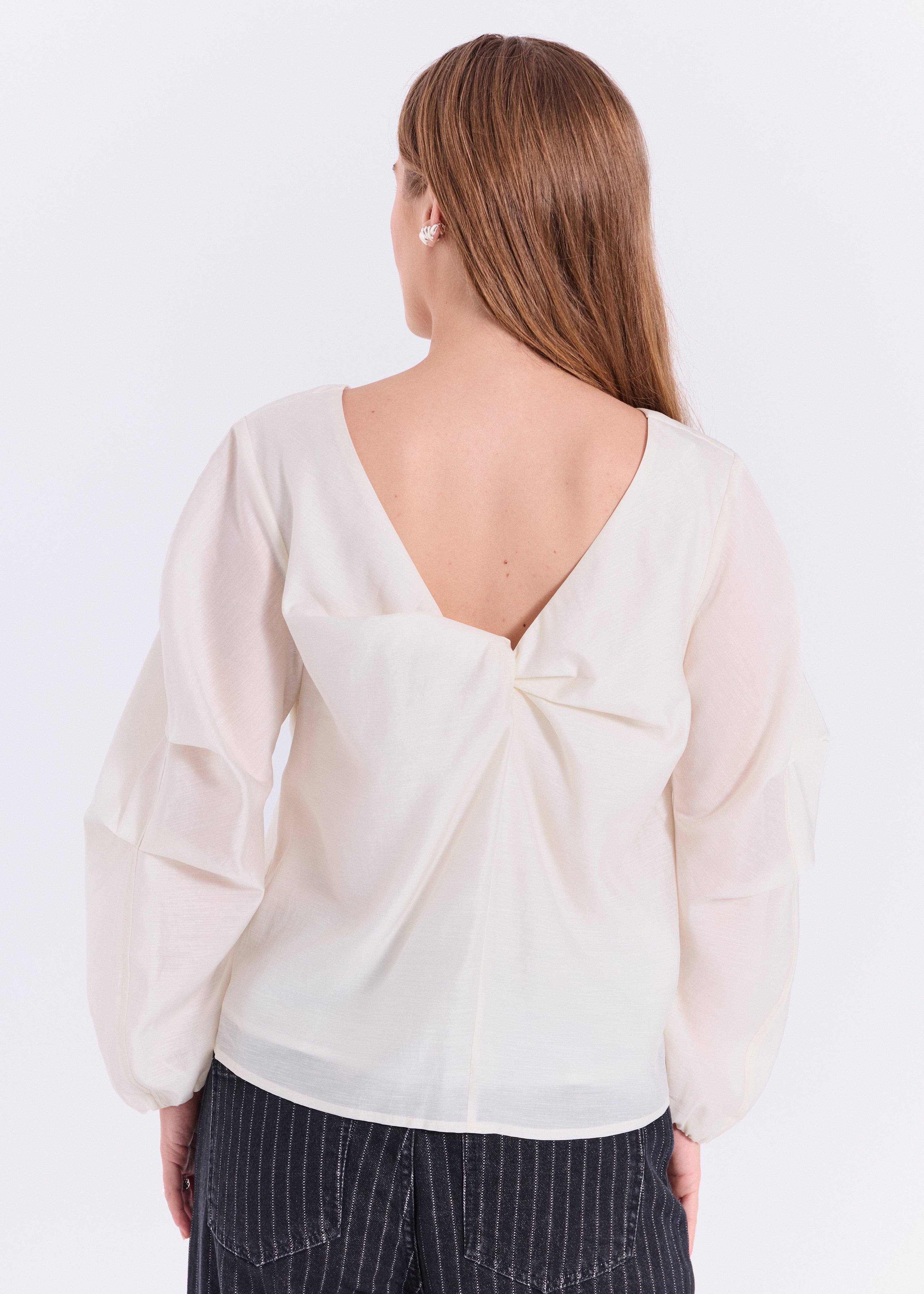 NORR Nuna top Tops White