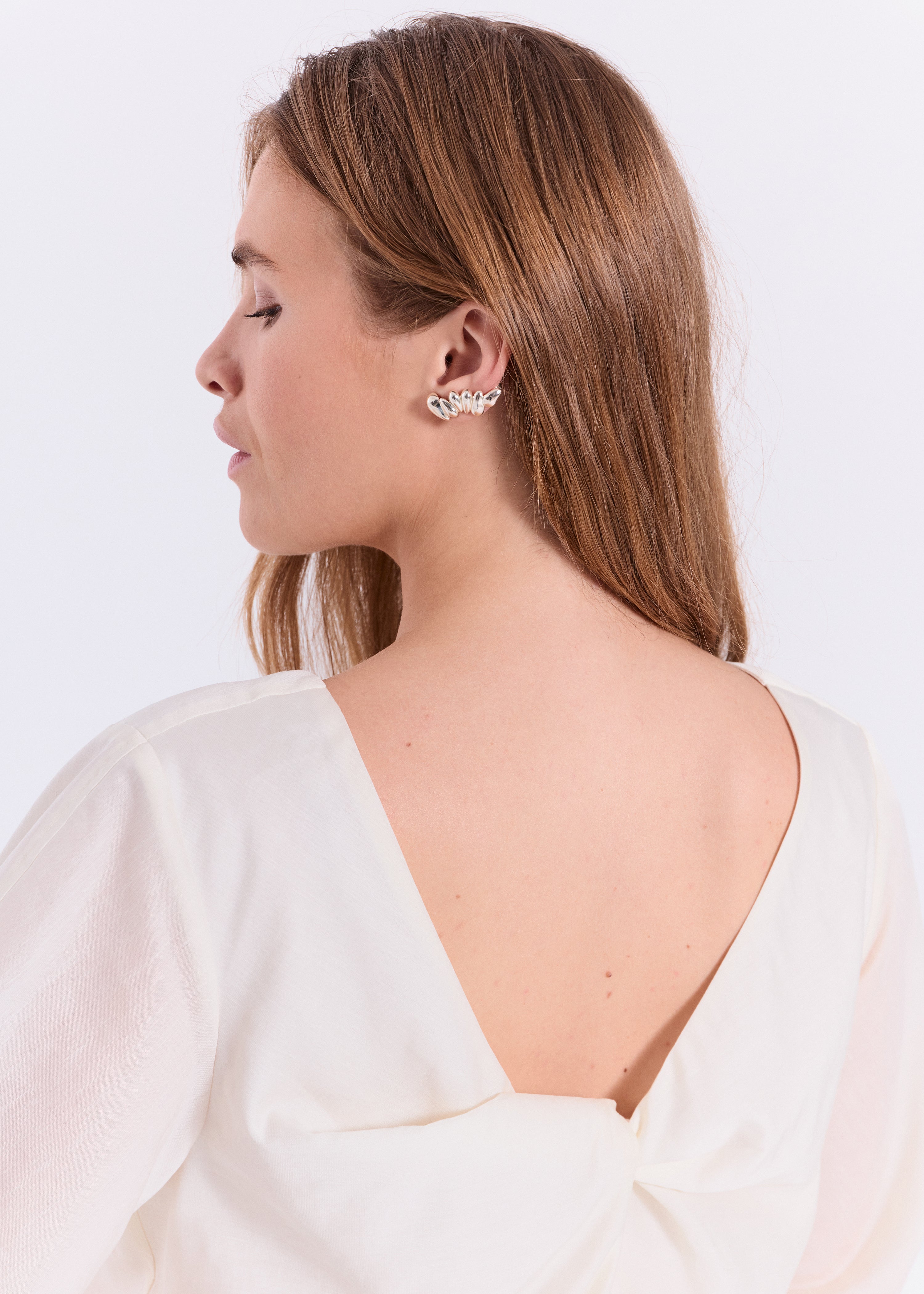 NORR Nuna top Tops White