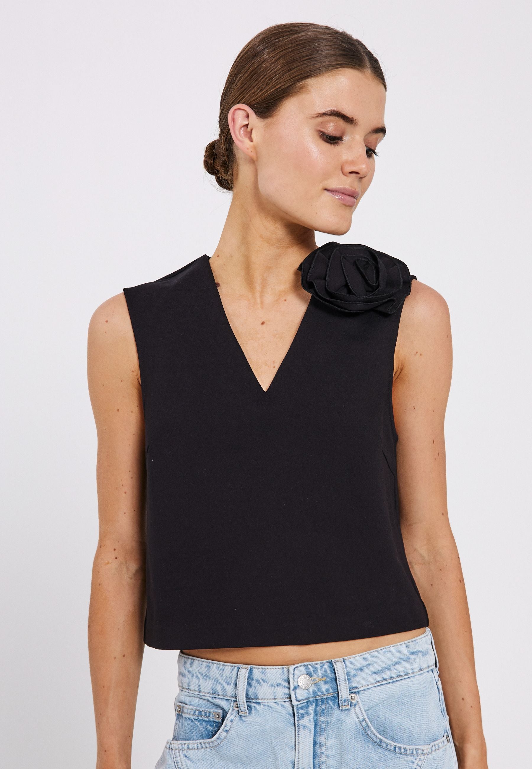 NORR Orah sl top Tops Black