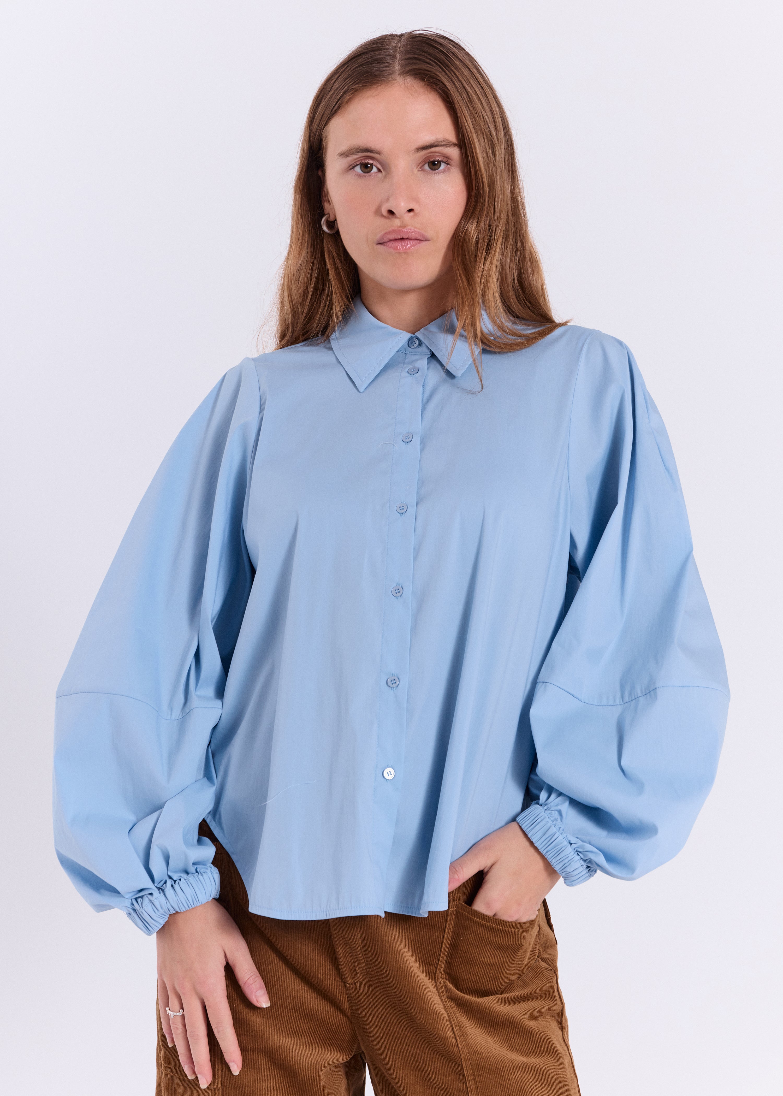 NORR Otilia LS shirt Shirts Blue