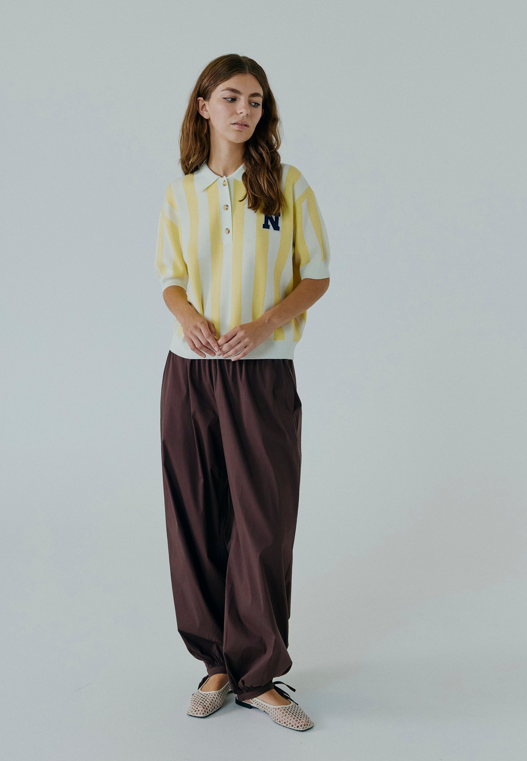 NORR Otilia pants Pants Dark Brown