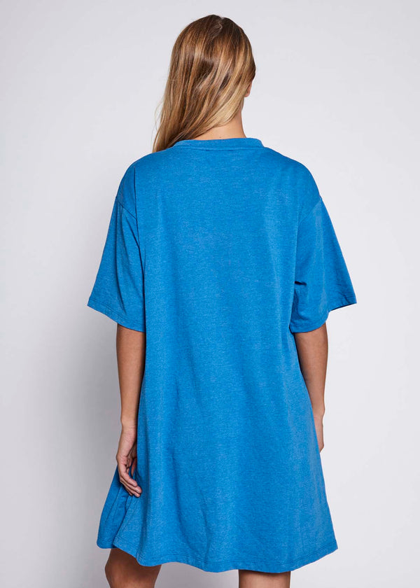 NORR Payton A-shape dress Dresses Strong blue