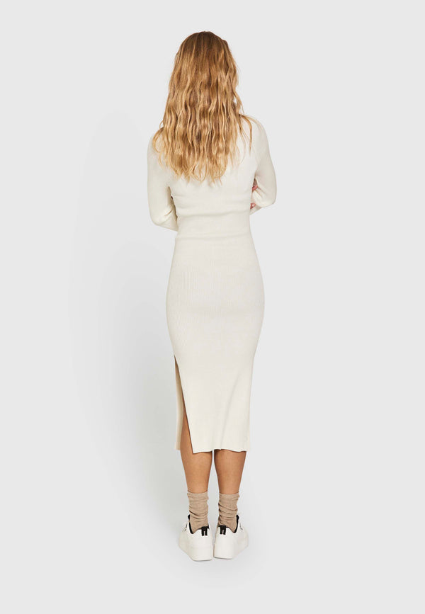 NORR Sherry WS knit dress Dresses Off-white