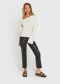 Sherry WS knit top - Off-white