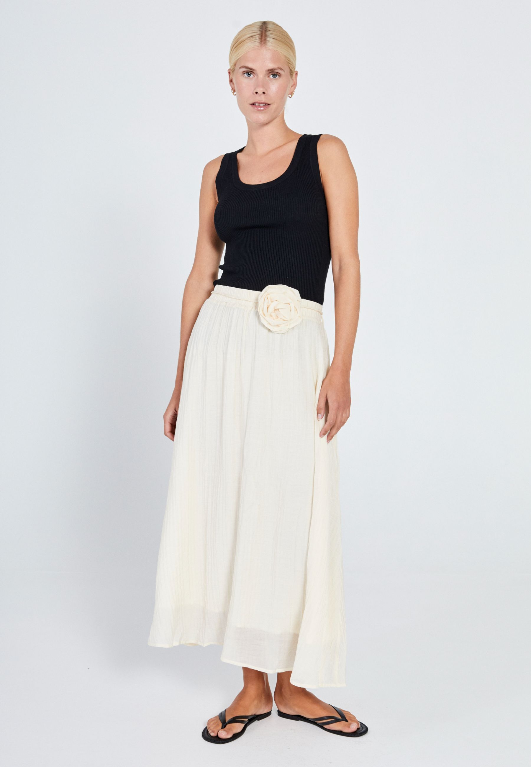 NORR Tamara skirt Skirts Off-white