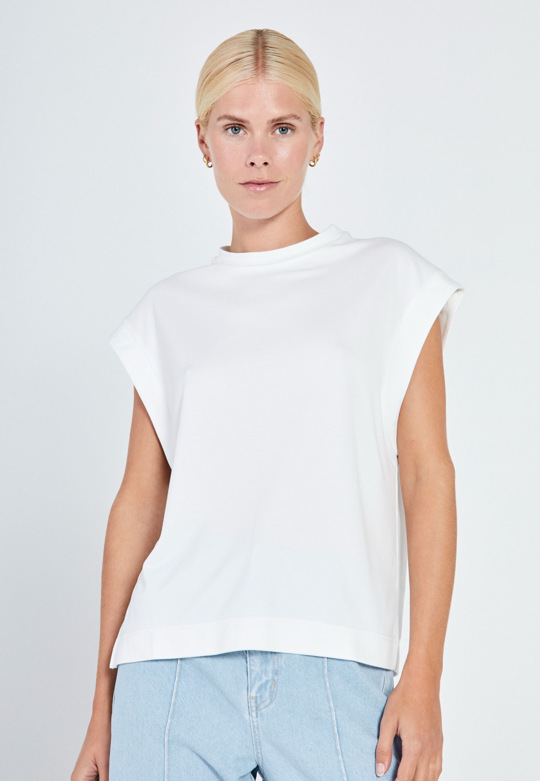 NORR Ulas SL top Tops White