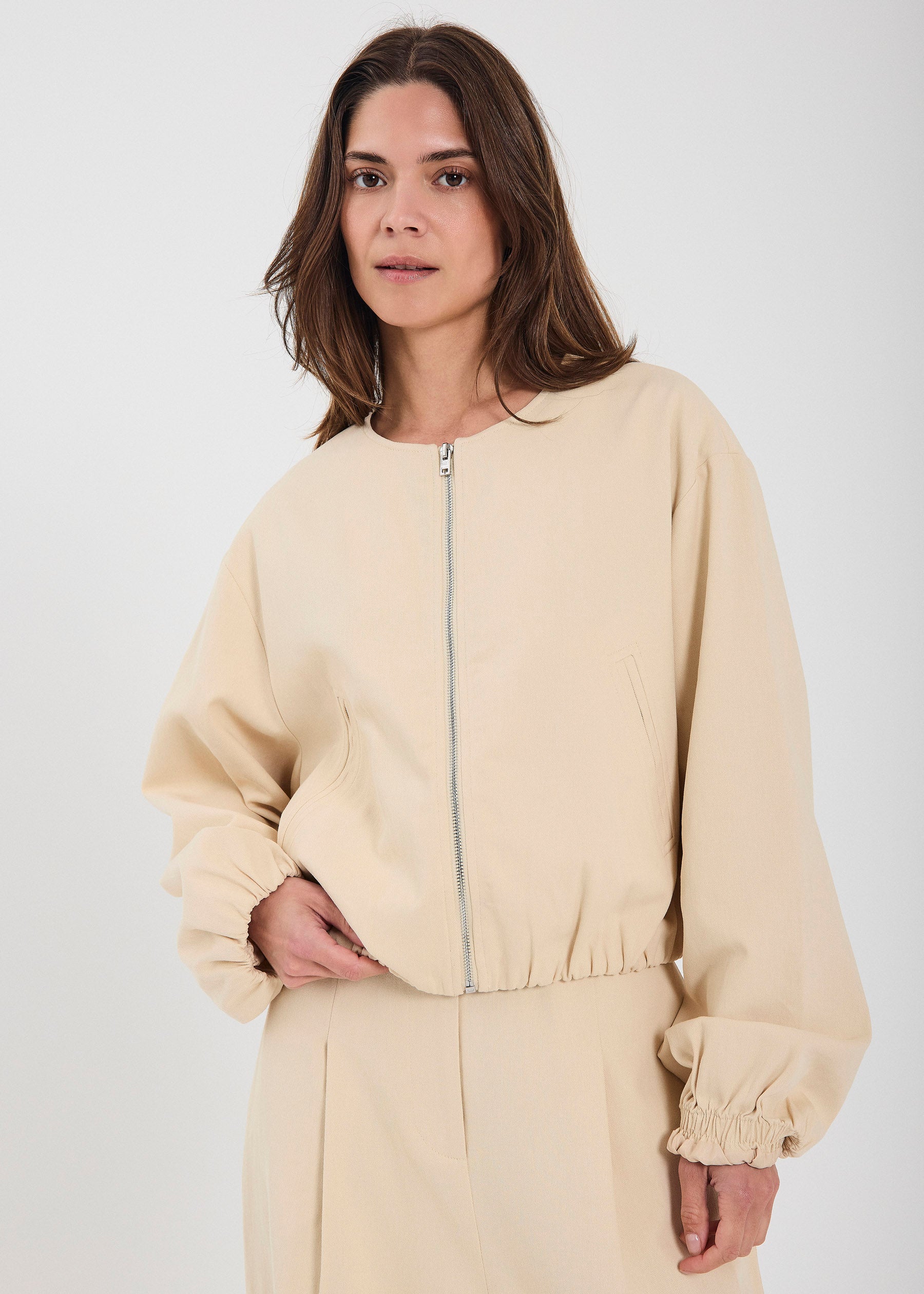 NORR Vani jacket Jackets Ivory