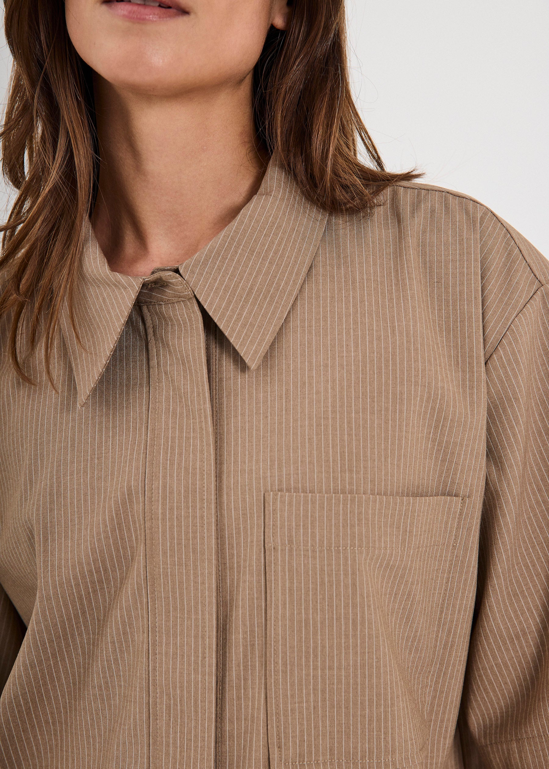 NORR Willow SS shirt Shirts Sand stripe