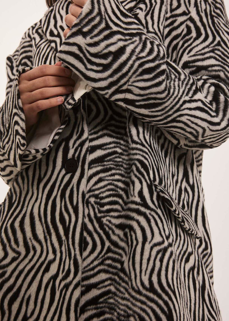 Zenna blazer - Zebra – NORR