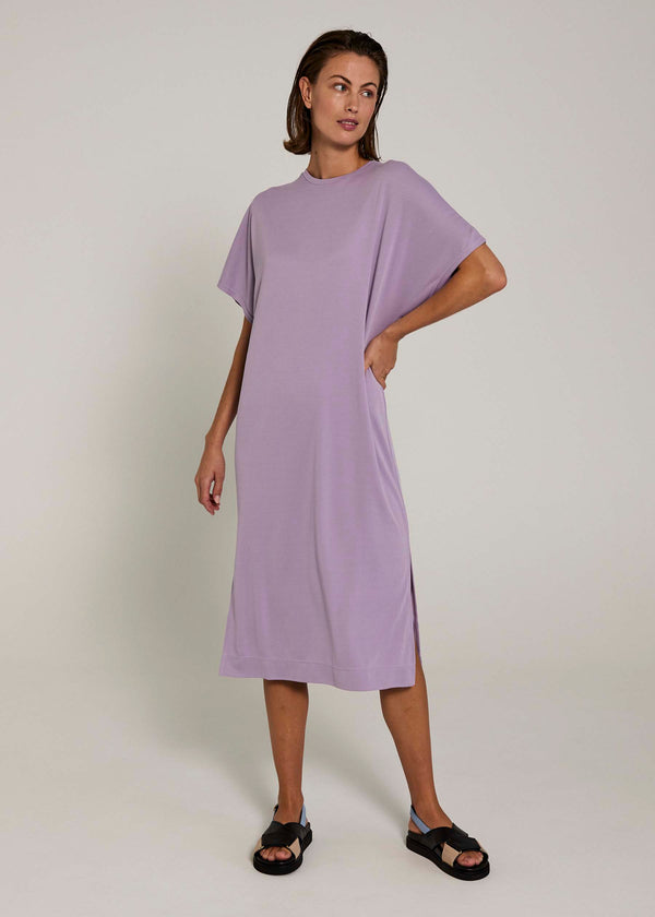 NORR Ulas SS maxi dress Dresses Light lilac