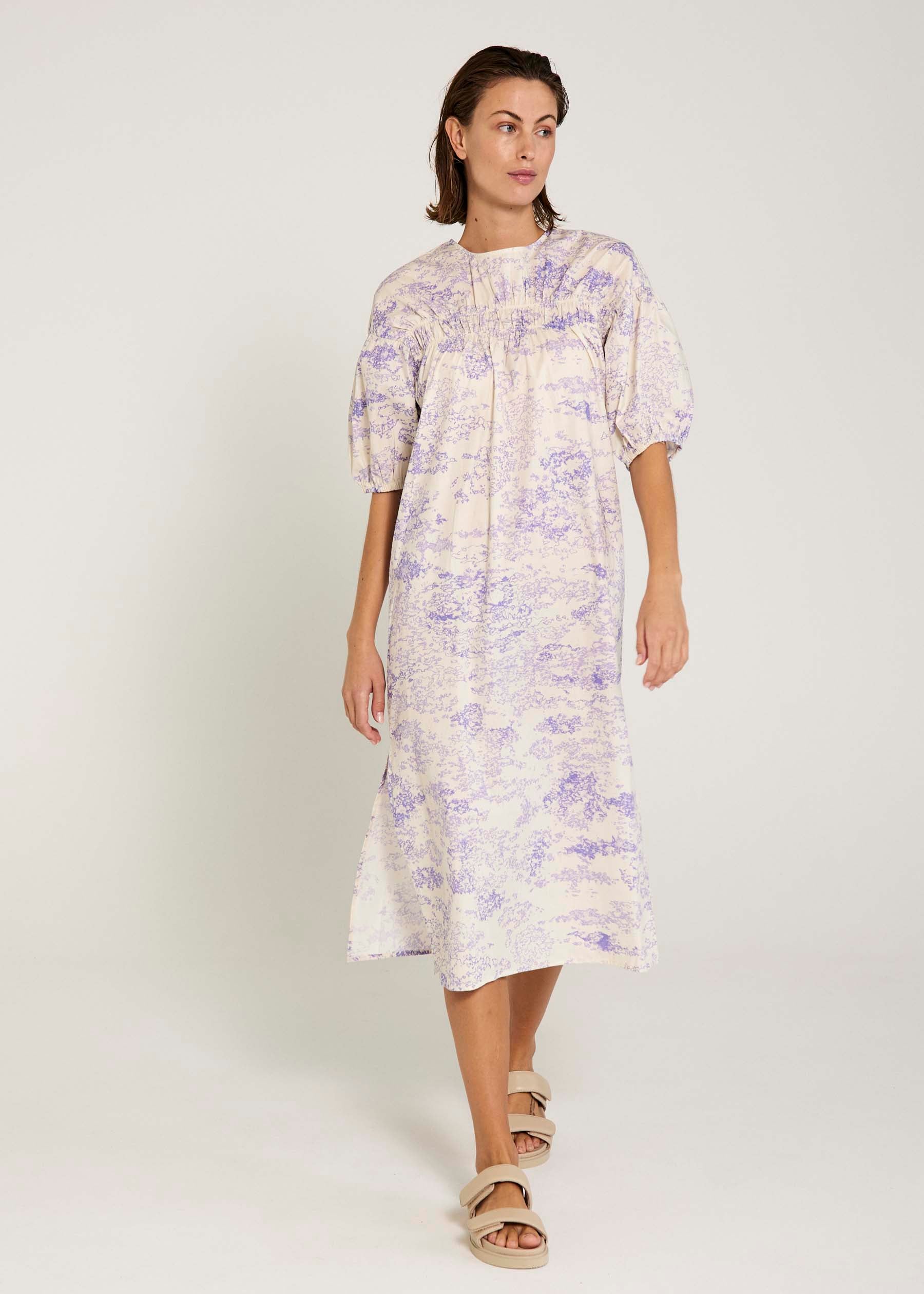 NORR Wishfull dress Dresses Lavender print